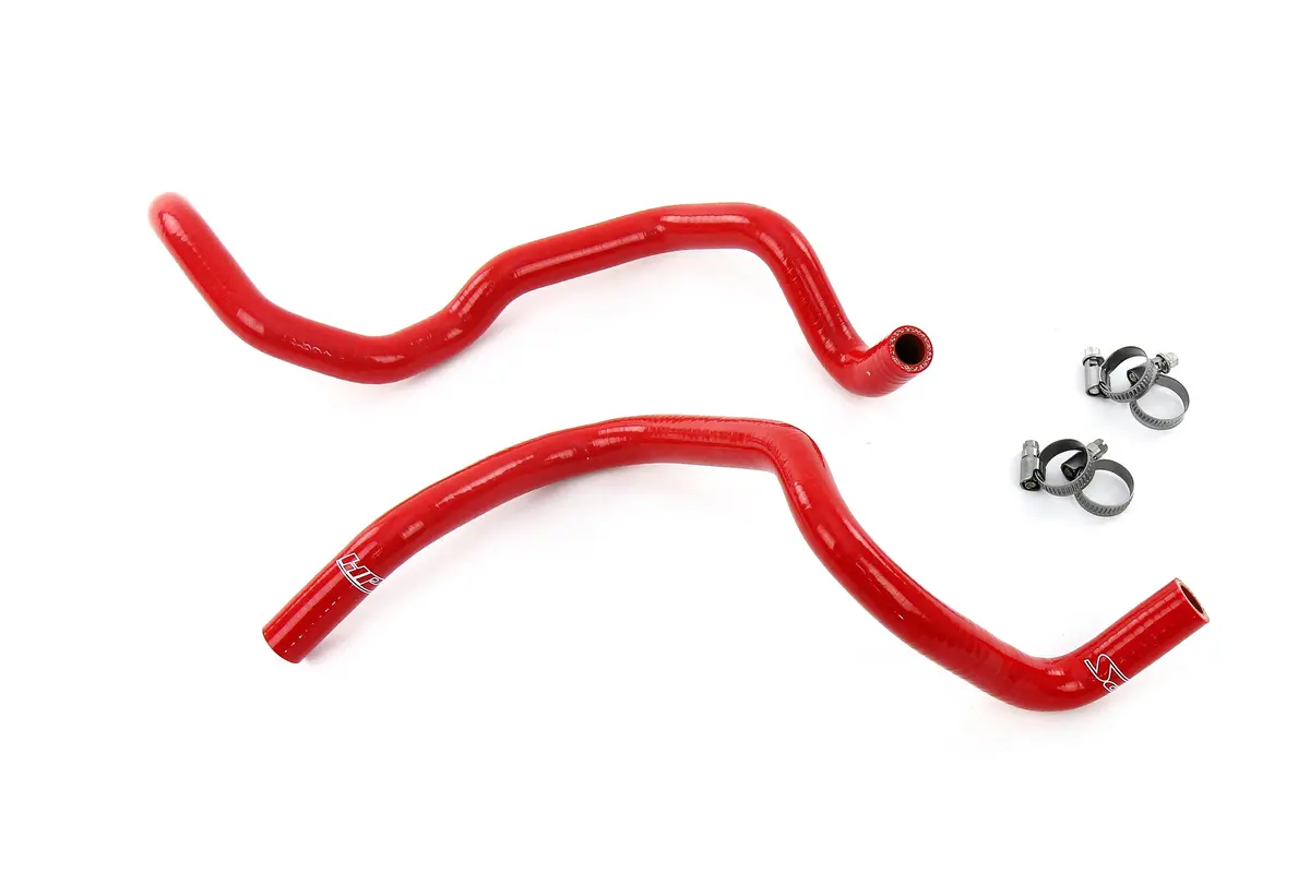 Hps Performance High Temp Reinforced Silicone Heater Coolant Hose Kit, Red, 57-2140H-Red 1