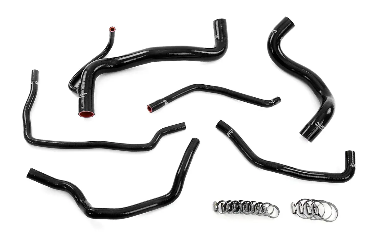 Hps Performance High Temp Reinforced Silicone Radiator, Heater, And Expansion Tank Coolant Hose Kit, Black, 57-2149-Blk 1