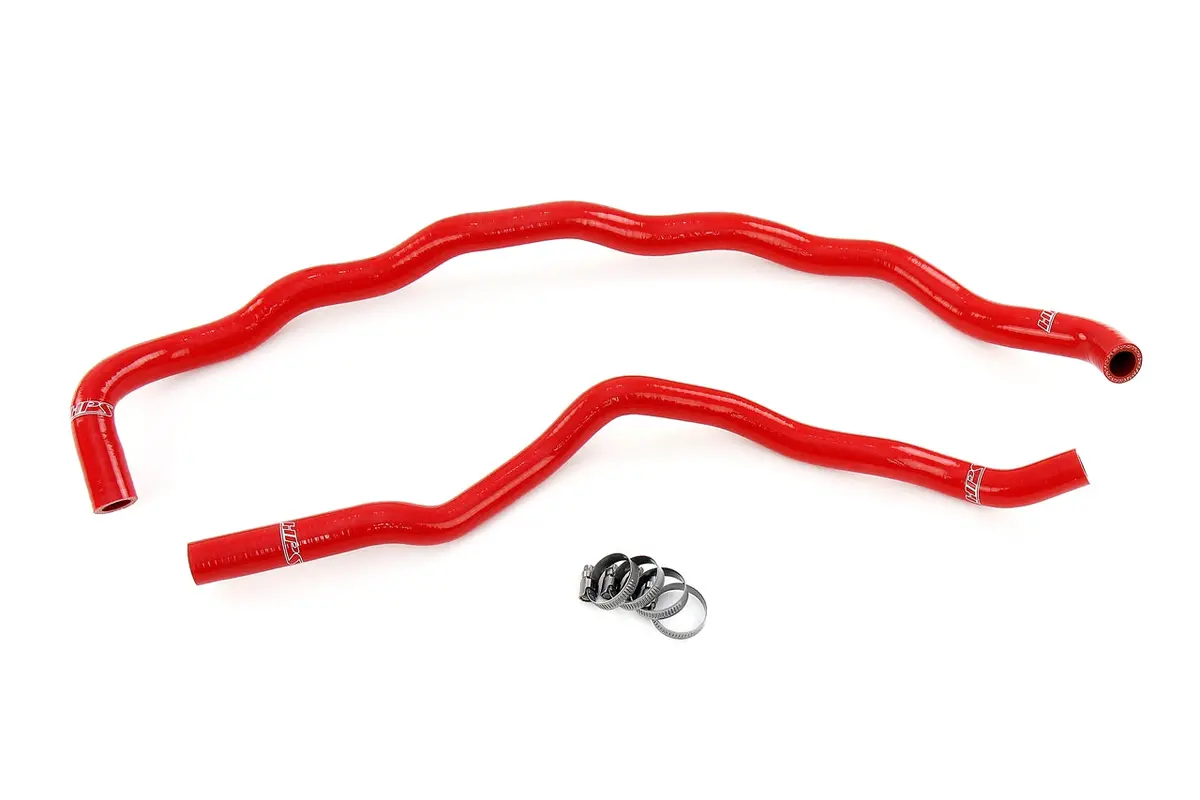 Hps Performance High Temp Reinforced Silicone Heater Coolant Hose Kit, Red, 57-2159-Red 1