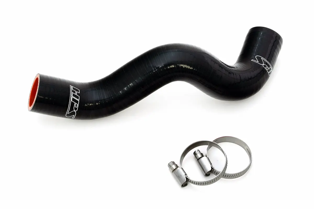 Hps Performance High Temp Reinforced Upper Silicone Radiator Hose, Black, 57-2177-Blk 1