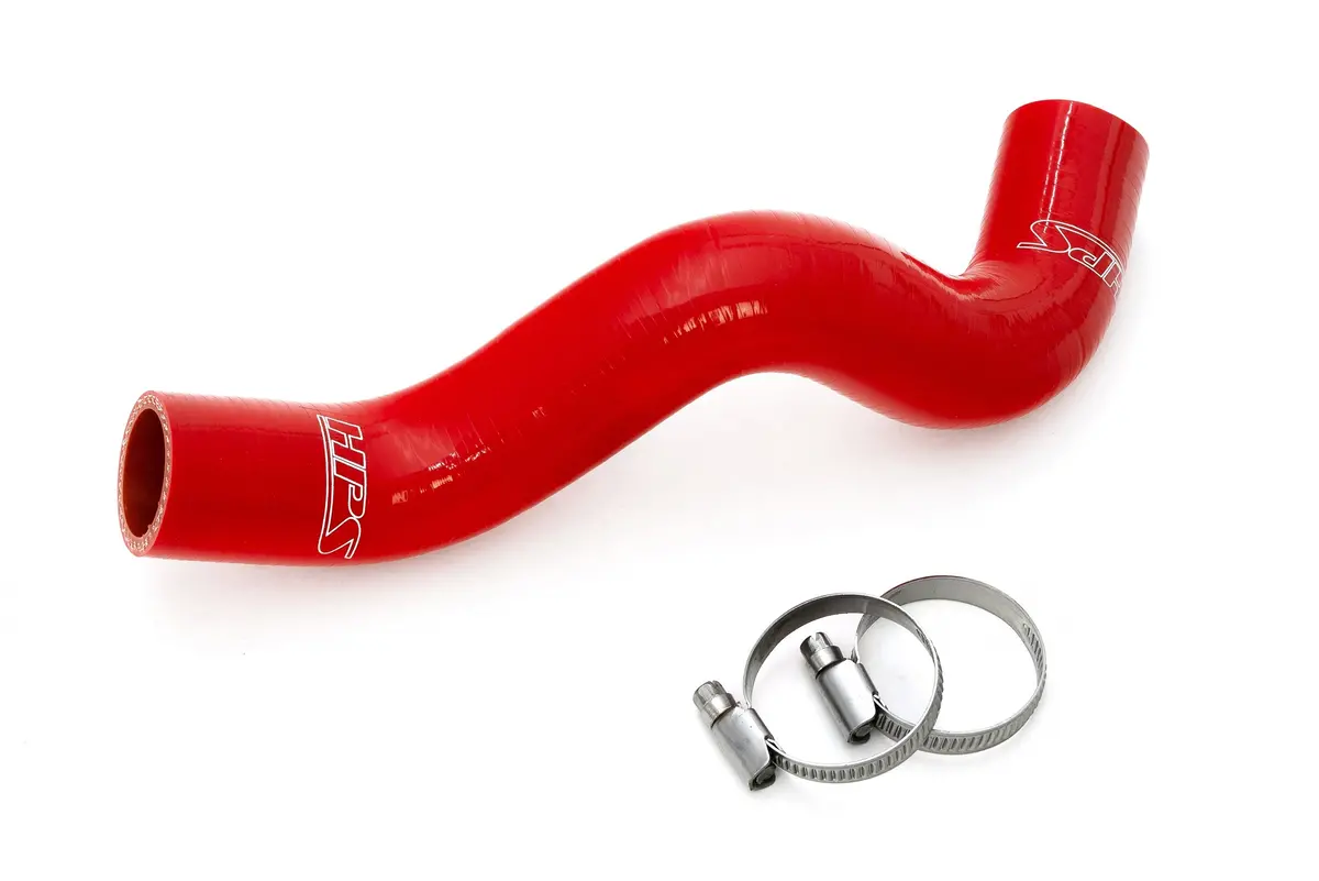 Hps Performance High Temp Reinforced Upper Silicone Radiator Hose, Red, 57-2177-Red 1