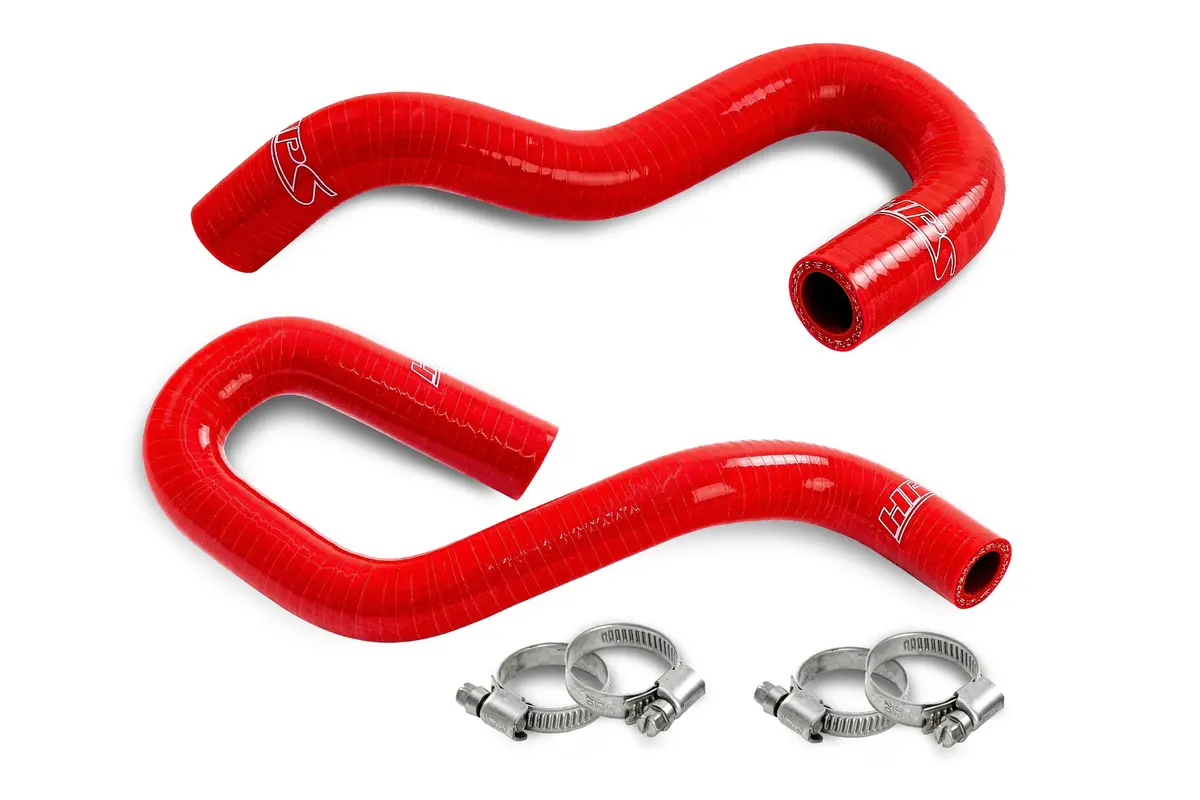 Hps Performance High Temp Reinforced Silicone Heater Coolant Hose Kit, Red, 57-2183-Red 1