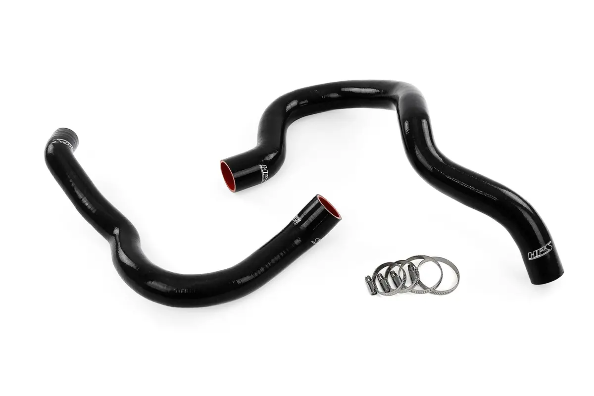 Hps Performance High Temp Reinforced Silicone Radiator Coolant Hose Kit, Black, 57-2197-Blk 1