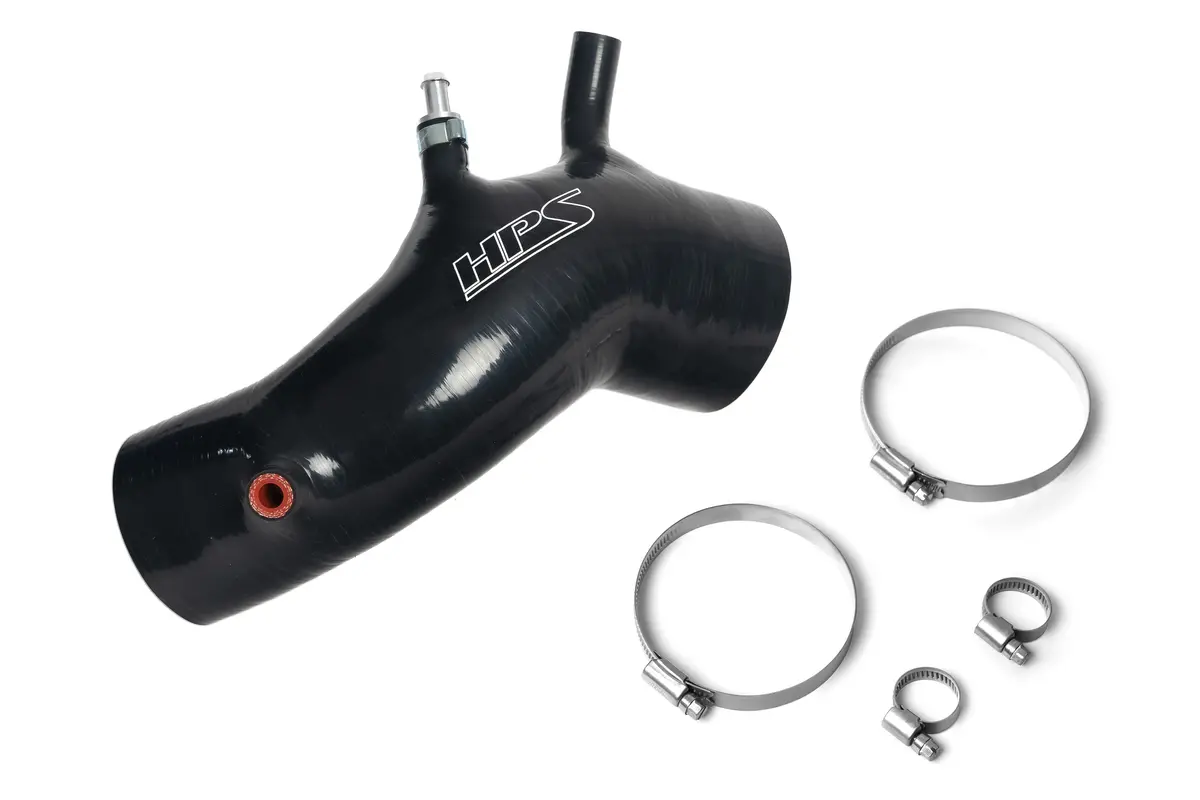 Hps Performance High Temp Reinforced Silicone Air Intake Hose Kit, Black, 57-2199-Blk 1