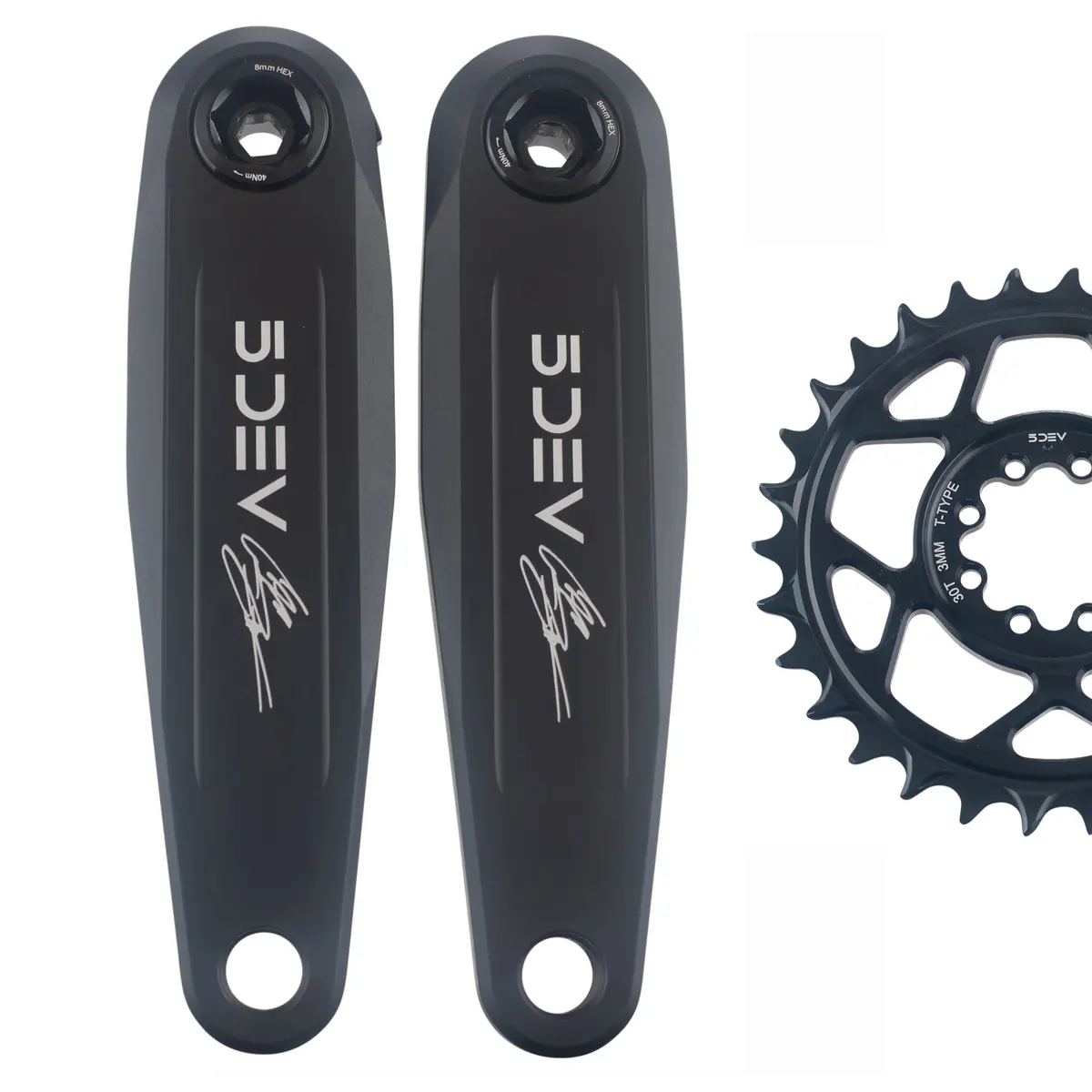 Cam Zink Signature Freeride Crank + Chainring 1