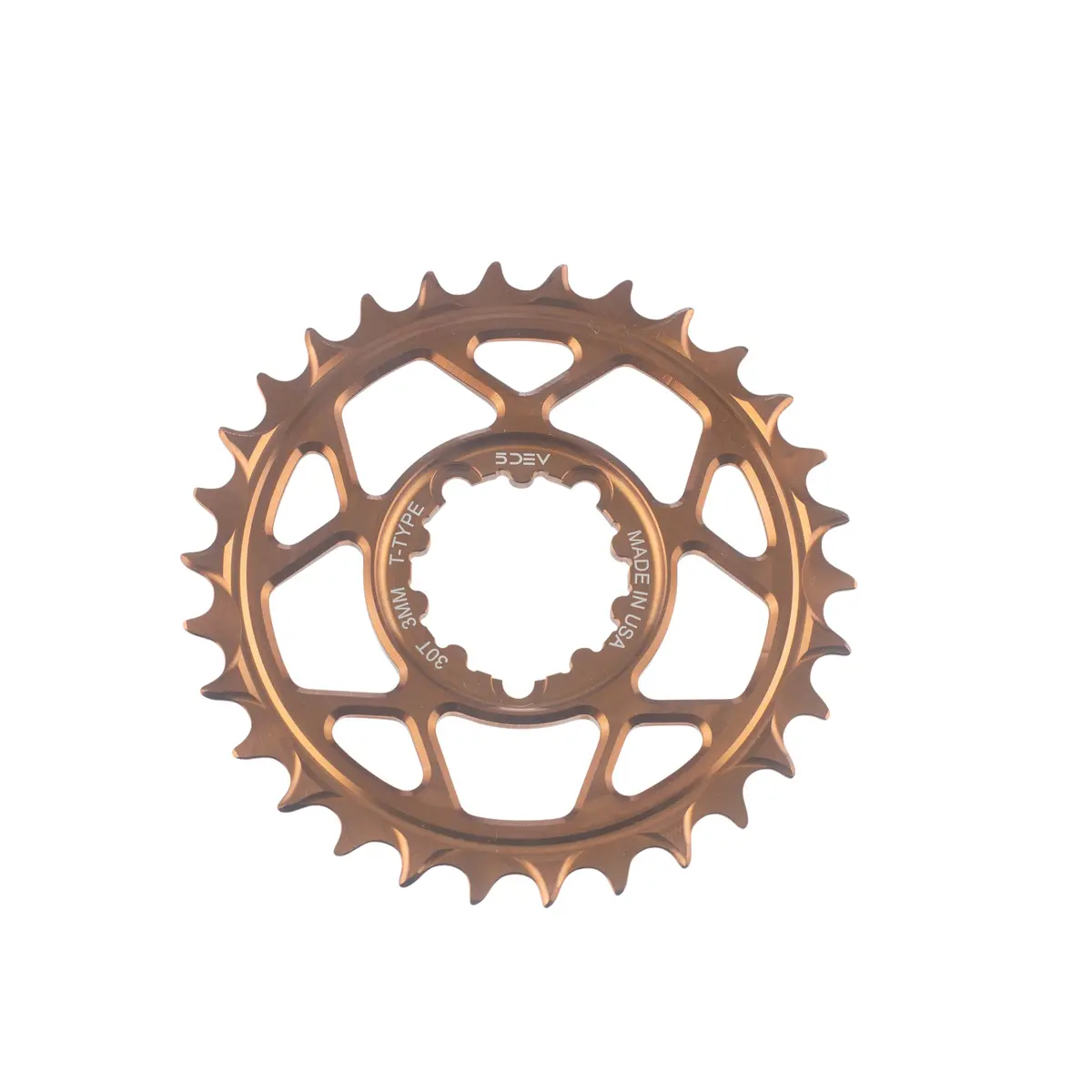 Lightweight T-Type Aluminum Bicycle Chainrings - Image 3