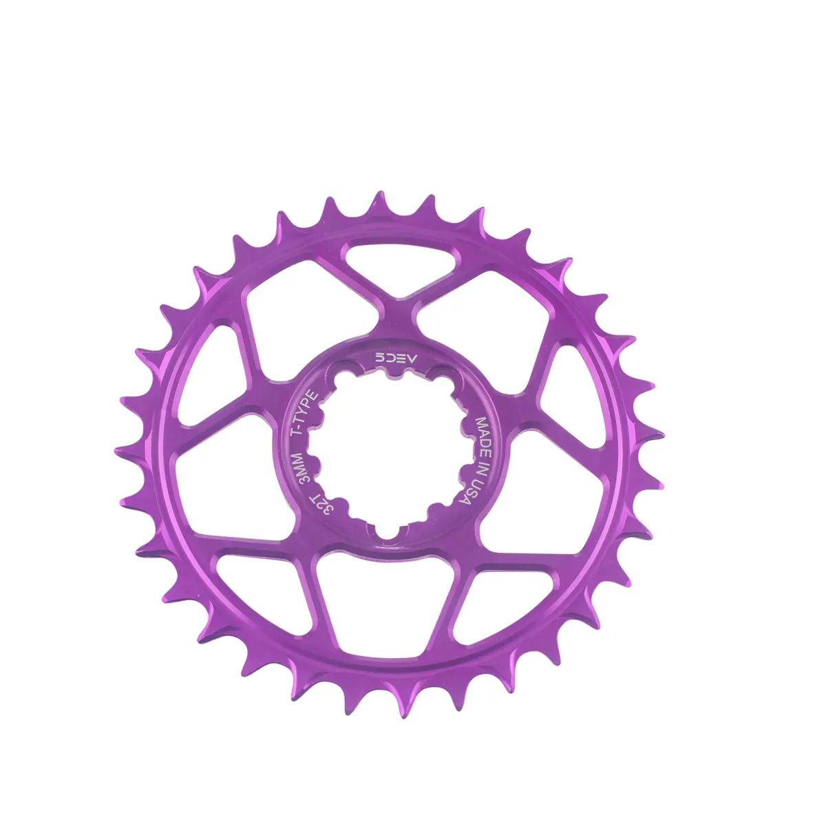 Lightweight T-Type Aluminum Bicycle Chainrings - Image 7