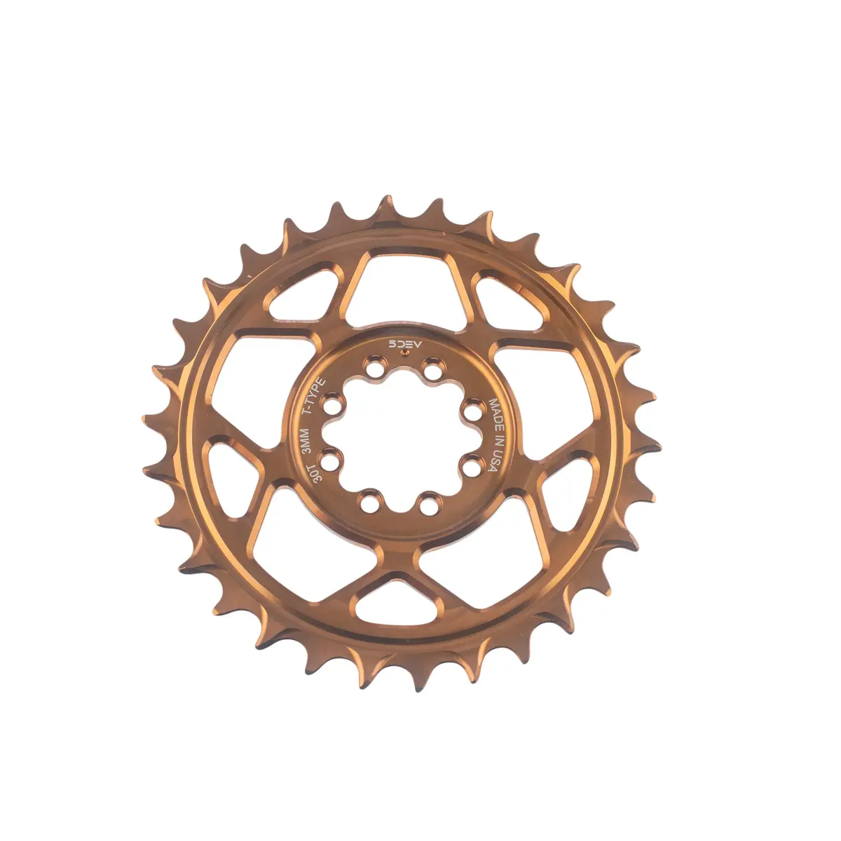 Lightweight T-Type Aluminum Bicycle Chainrings - Image 10