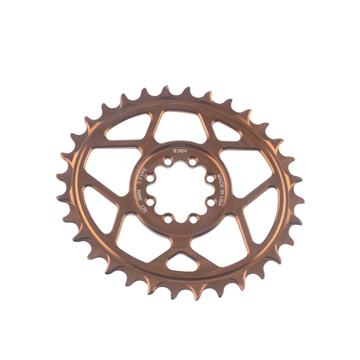 Lightweight T-Type Aluminum Bicycle Chainrings - Image 11