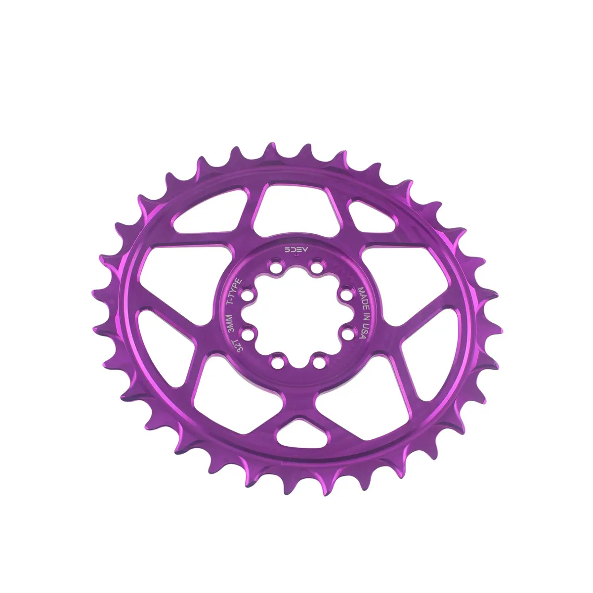 Lightweight T-Type Aluminum Bicycle Chainrings - Image 12