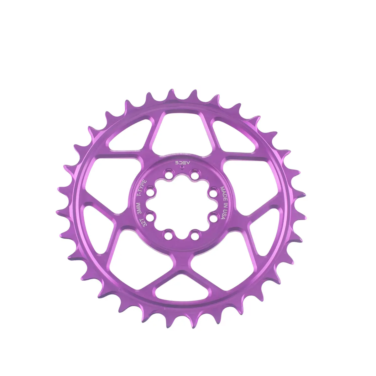 Lightweight T-Type Aluminum Bicycle Chainrings - Image 13