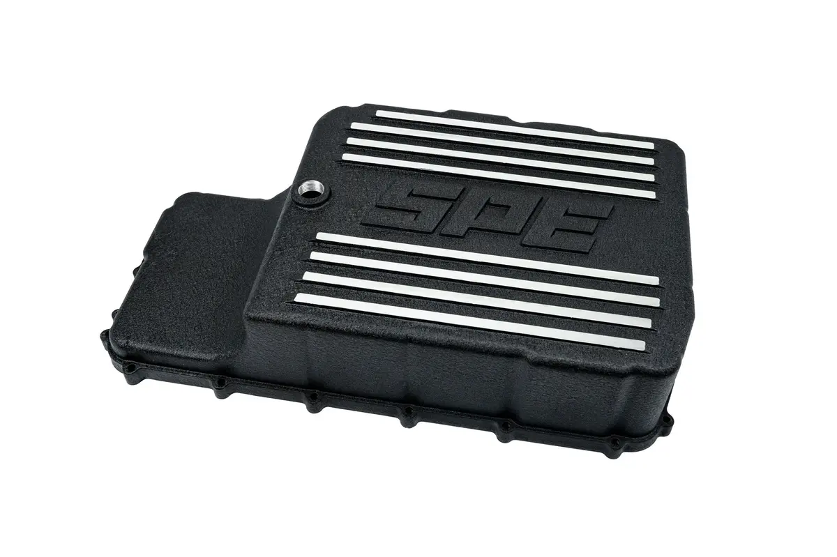 Spe Motorsport 2020-2024 6.7L Powerstroke 10R140 Deep Transmission Pan 3