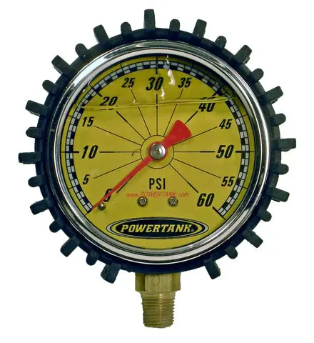 Replacement Gauge - 60 Psi Liquid Analog For Tire Inflator Gauge 1