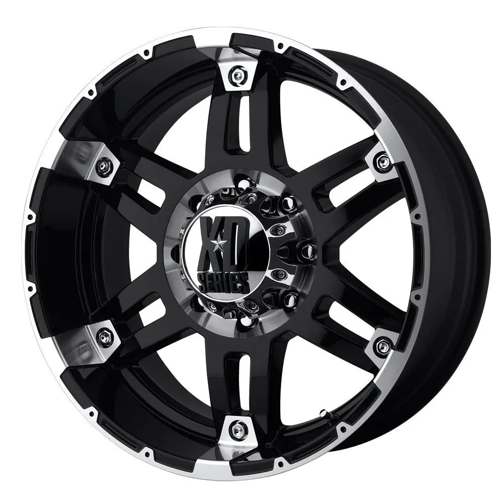 Xd-Series Spy Xd797 Gloss Black Machined Wheel (17X9"/6X5.5") 1