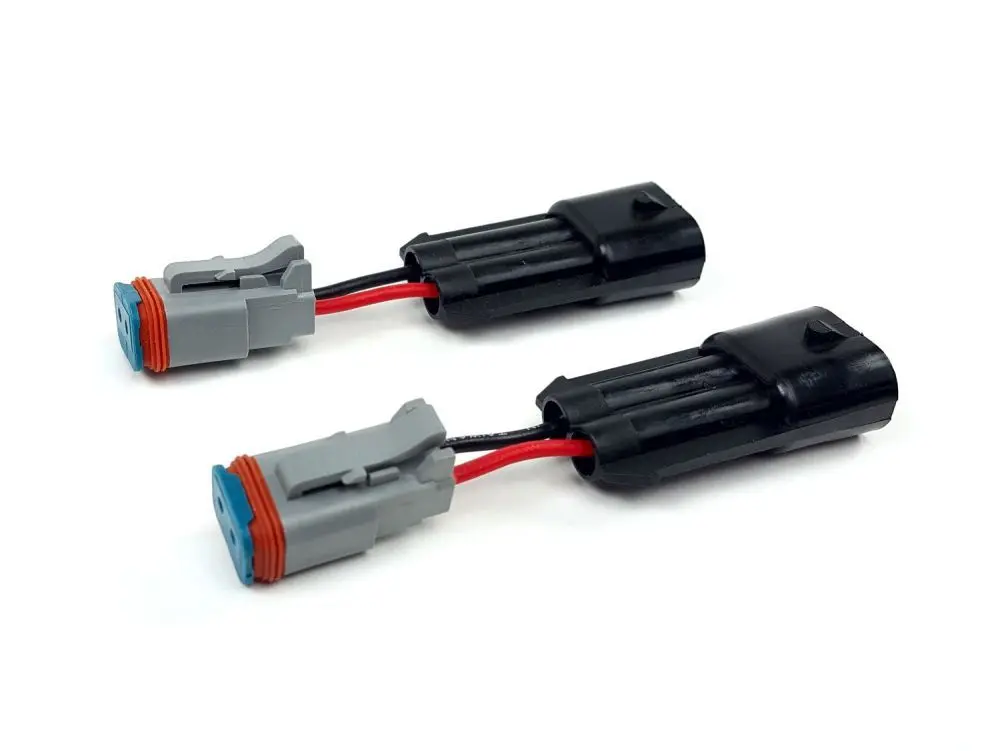 Kc Hilites Ford F250/450 Super Duty 99-16 H10 To Dt Fog Light Adapters 1