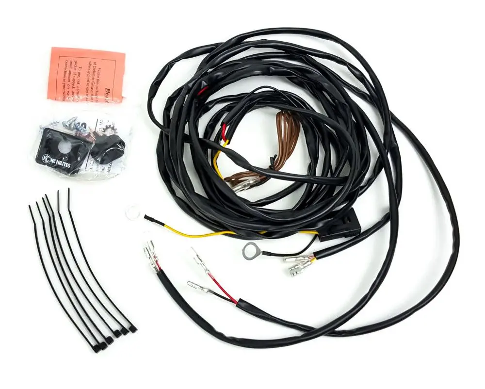 Kc Hilites Cyclone Led - Universal Wiring Harness For 2 Lights 1