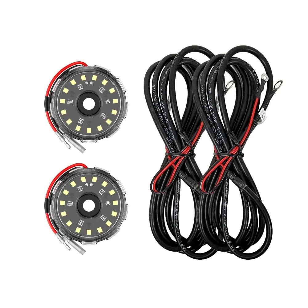 Kc Hilites Two-Light Add-On Cyclone V2 Kit - Clear 1