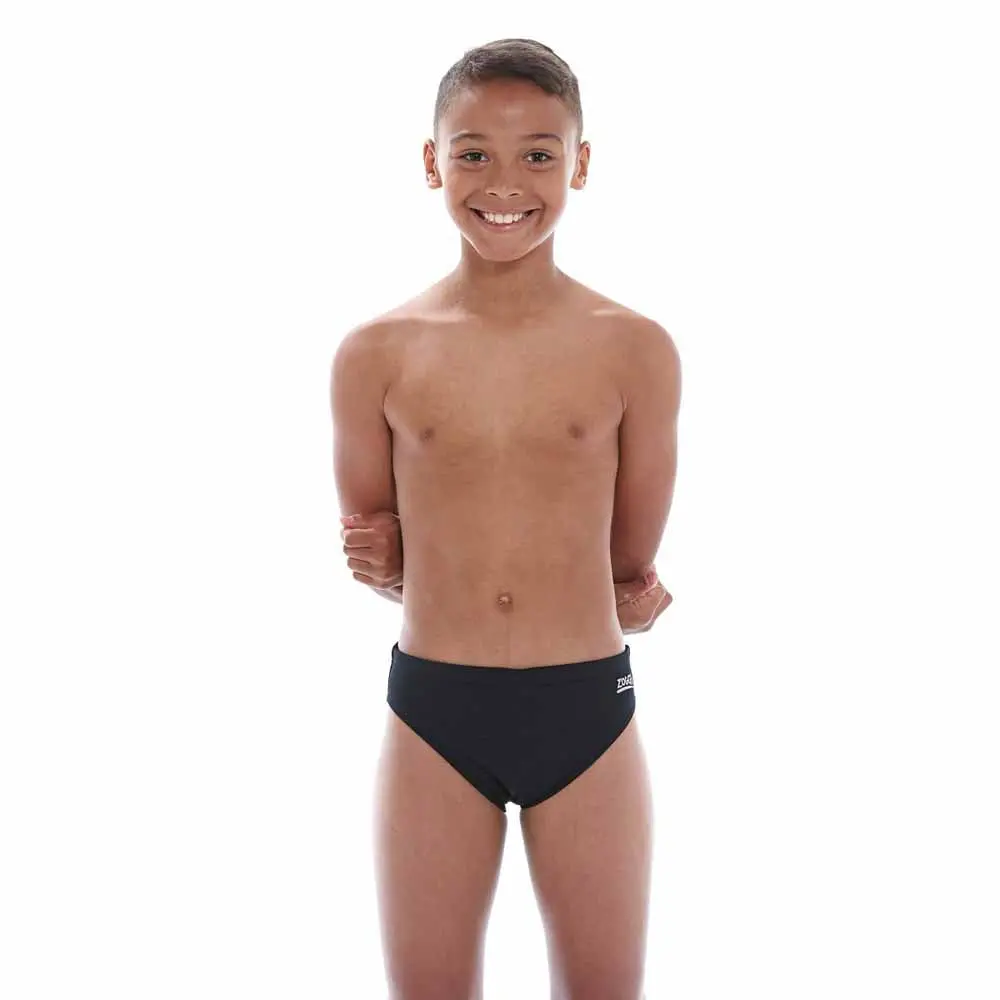 Zoggs Boys Cottesloe Racer (Black) 1