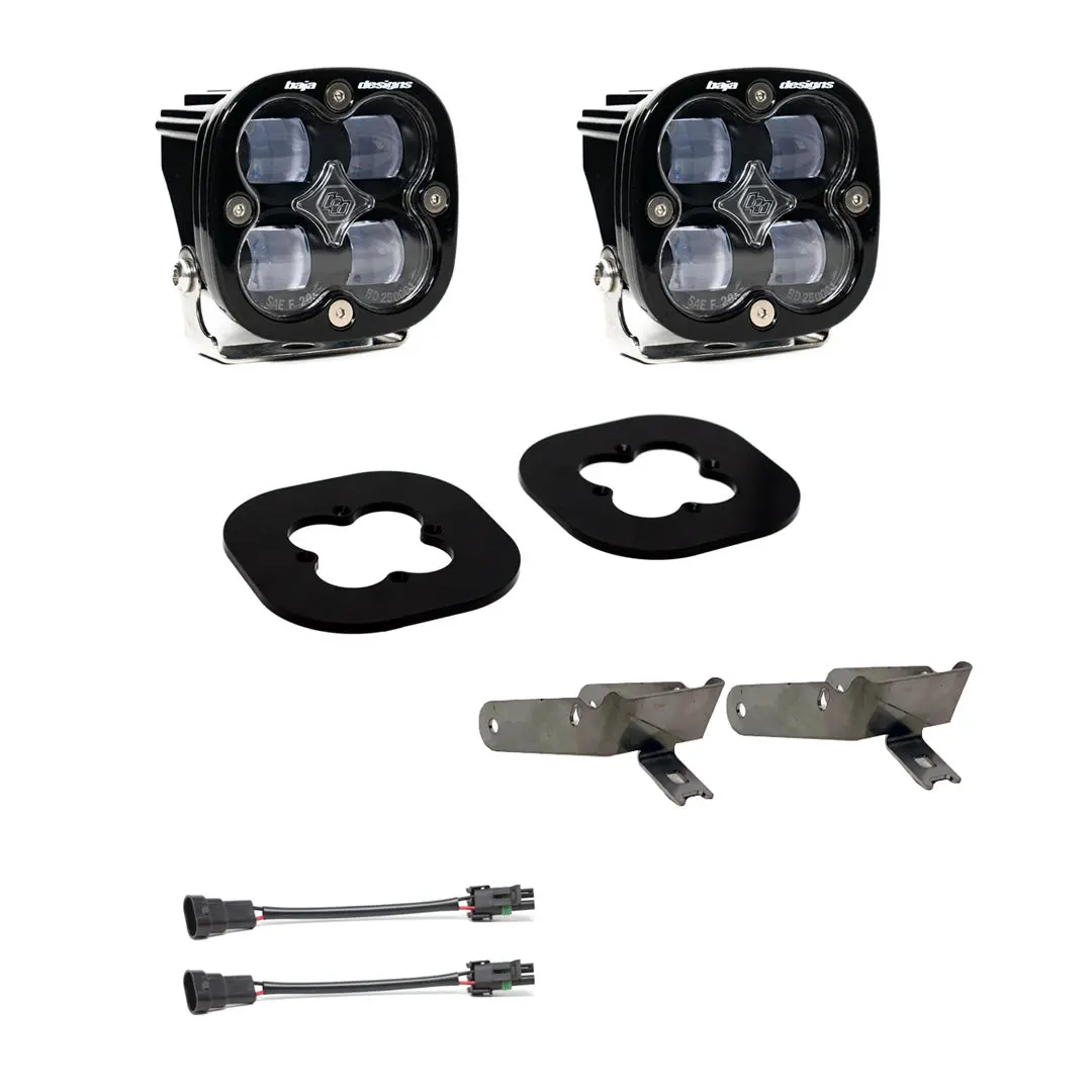 Ford Squadron Sae Fog Pocket Light Kit - Ford 2011-16 F-250/350 Super Duty 1
