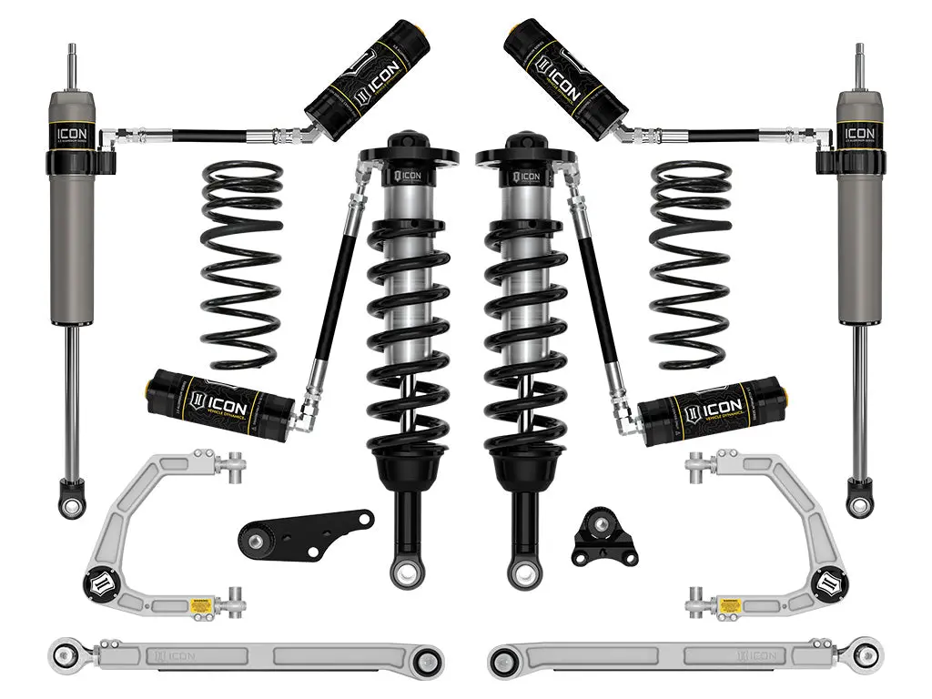 Icon 2024 Toyota Tacoma 1.25-3" Lift, Stage 7 Suspension System, Tubular Uca 2