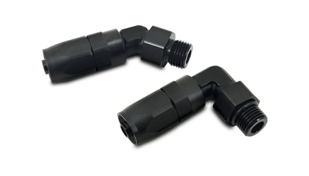 Tight Radius Forged Hose End Fittings, Male Orb 1
