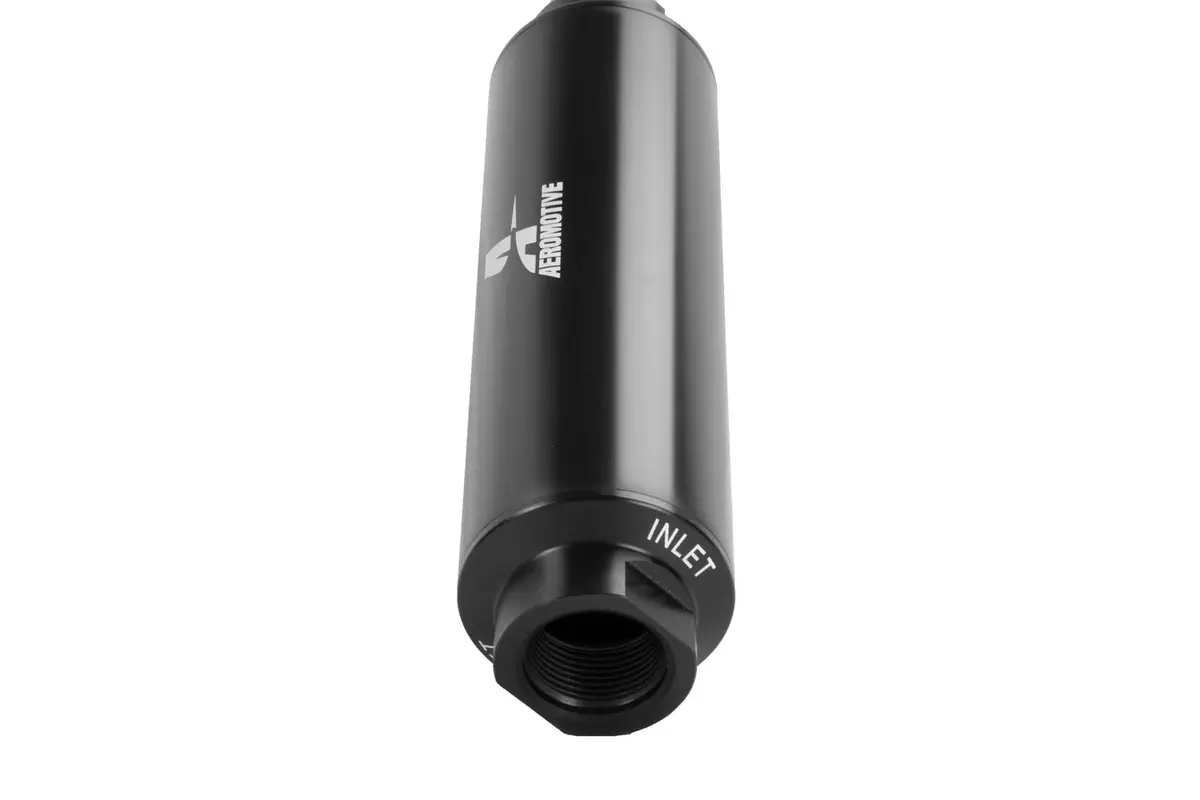 100 Micron Extreme Flow Fuel Filter With An-16 Orb Ports & Stainless Mesh Element 1