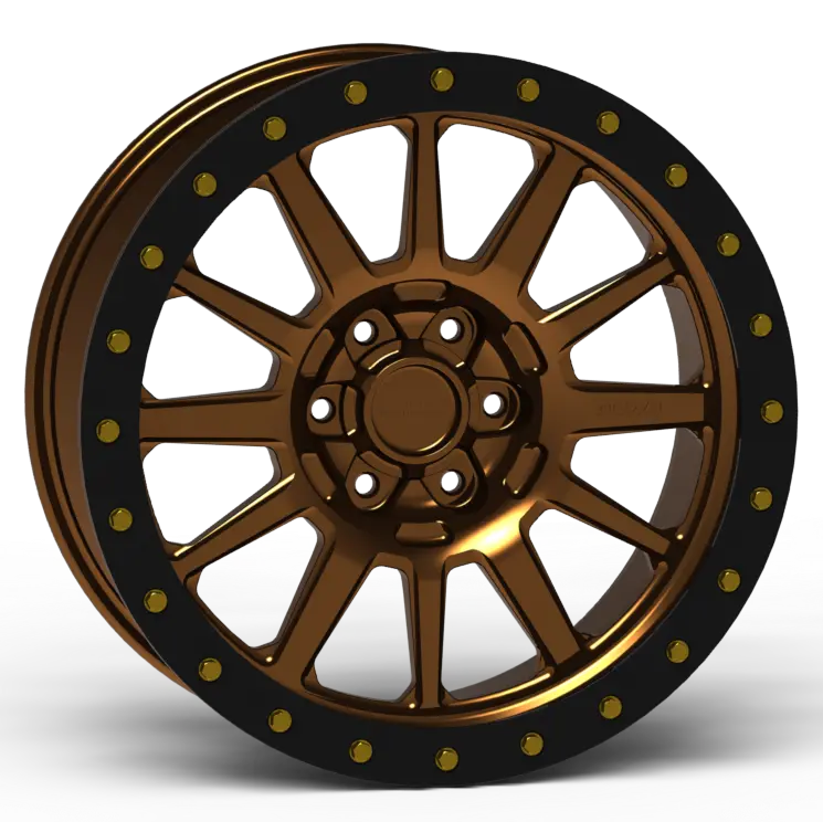 G600 Simulated Beadlock Wheel 20X9.0" 5 & 6 Lug - Techlite Ring 10