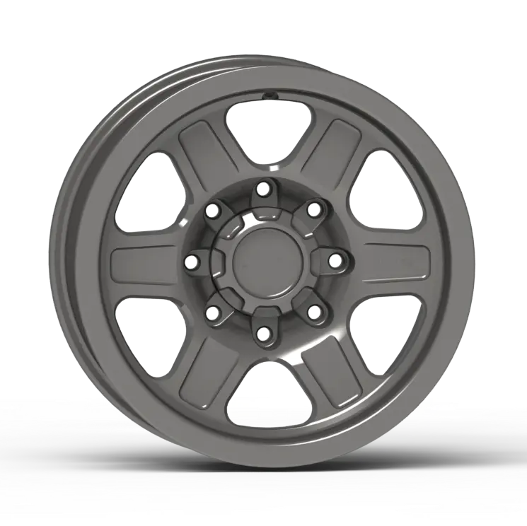 G400 Smooth Lip Wheel 18X9.0" 8 Lug 7