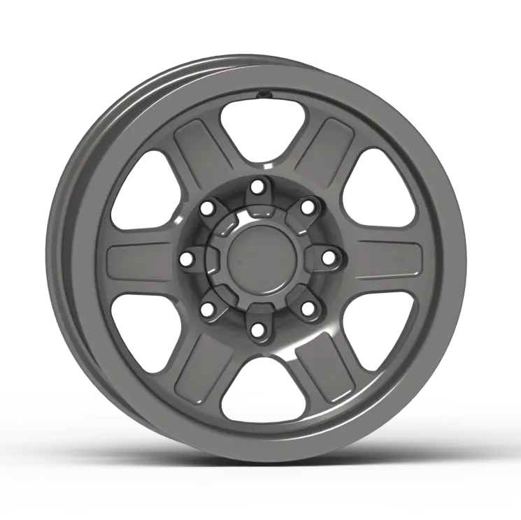G400 Smooth Lip Wheel 17X8.5" 8 Lug 7