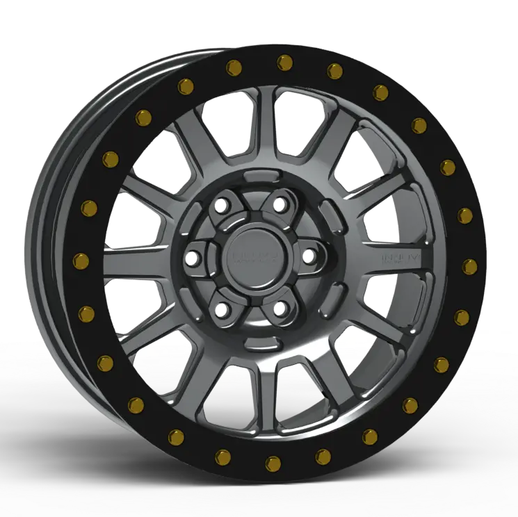 G600 Simulated Beadlock Wheel 17X8.5" 5 & 6 Lug - Techlite Ring 5