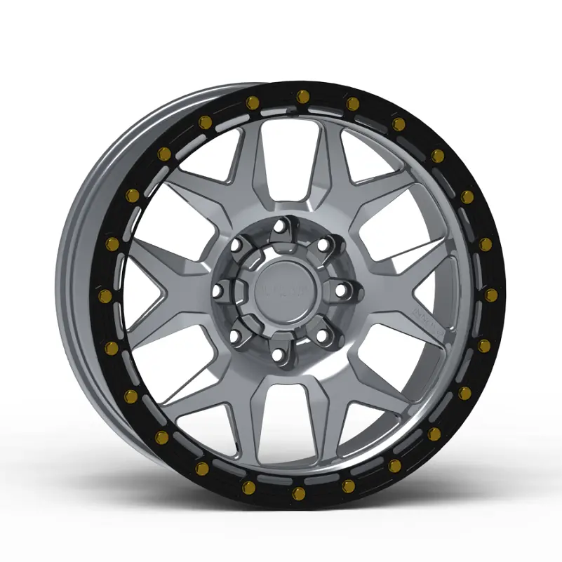 G700 Simulated Beadlock Wheel 20X10.0" 8 Lug - Standard Ring 1