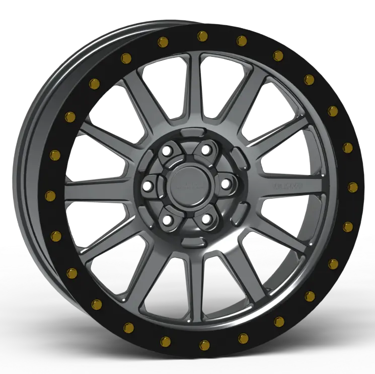 G600 Simulated Beadlock Wheel 20X9.0" 5 & 6 Lug - Standard Ring 1