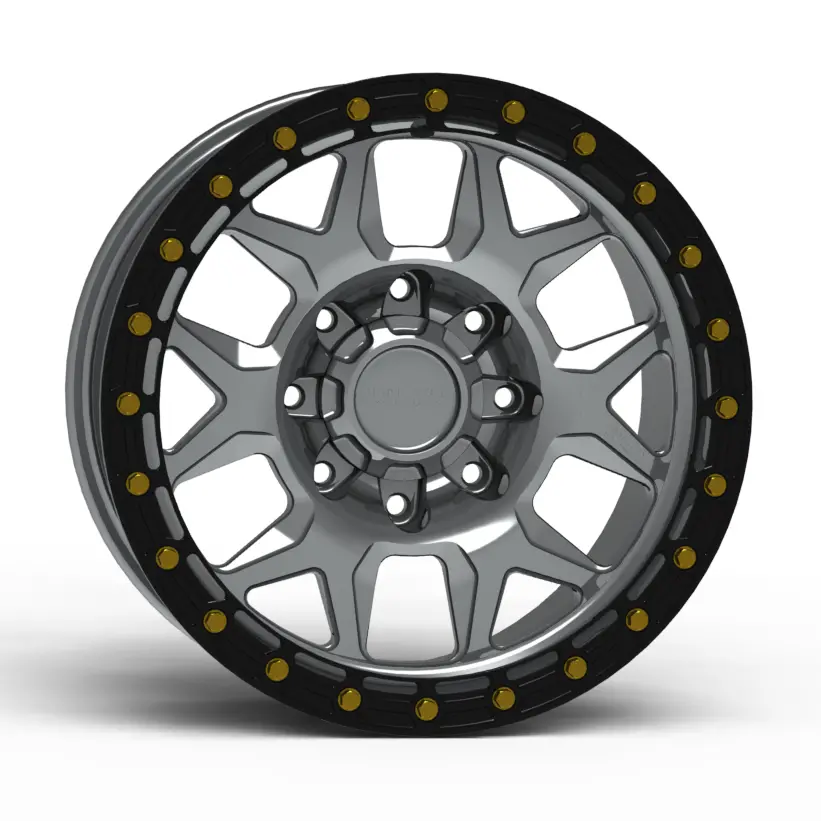 G700 Simulated Beadlock Wheel 18X9.0" 8 Lug - Standard Ring 1