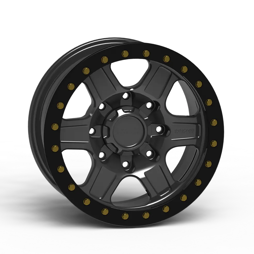 G400 Simulated Beadlock Wheel 18X9.0" 8 Lug - Techlite Ring 5