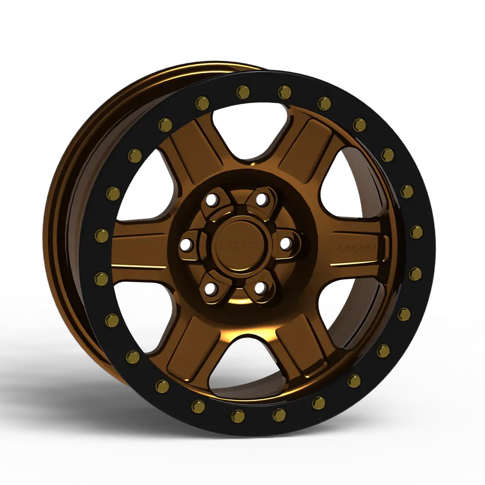 G400 Simulated Beadlock Wheel 17X8.5" 5 & 6 Lug - Standard Ring 7