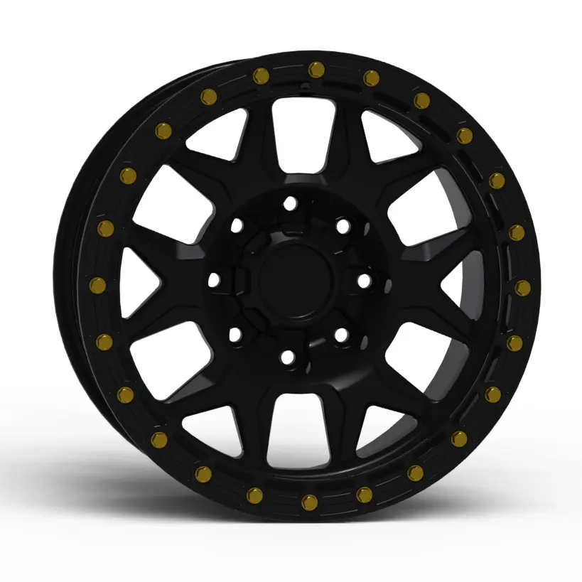 G700 Simulated Beadlock Wheel 17X8.5" 8 Lug - Standard Ring 5