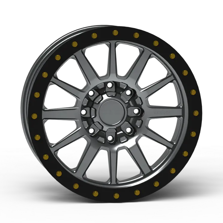G600 Simulated Beadlock Wheel 20X10.0" 8 Lug - Standard Ring 1