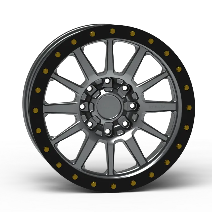 G600 Simulated Beadlock Wheel 20X10.0" 8 Lug - Techlite Ring 1