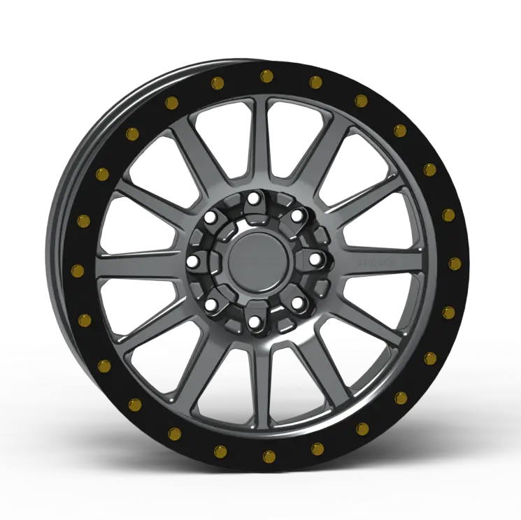 G600 Simulated Beadlock Wheel 20X9.0" 8 Lug - Standard Ring 1