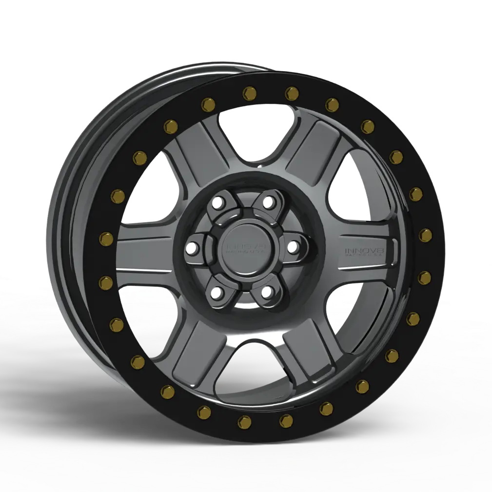 G400 Simulated Beadlock Wheel 17X8.5" 5 & 6 Lug - Standard Ring 1
