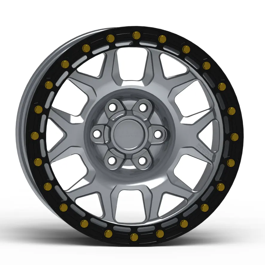 G700 Simulated Beadlock Wheel 17X8.5" 5 & 6 Lug - Standard Ring 1