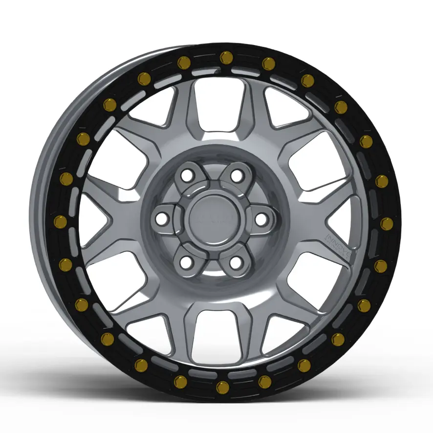 G700 Simulated Beadlock Wheel 18X9.0" 5 & 6 Lug - Techlite Ring 1