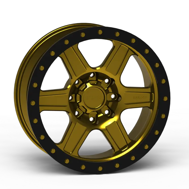 G400 Simulated Beadlock Wheel 20X10.0" 8 Lug - Standard Ring 7