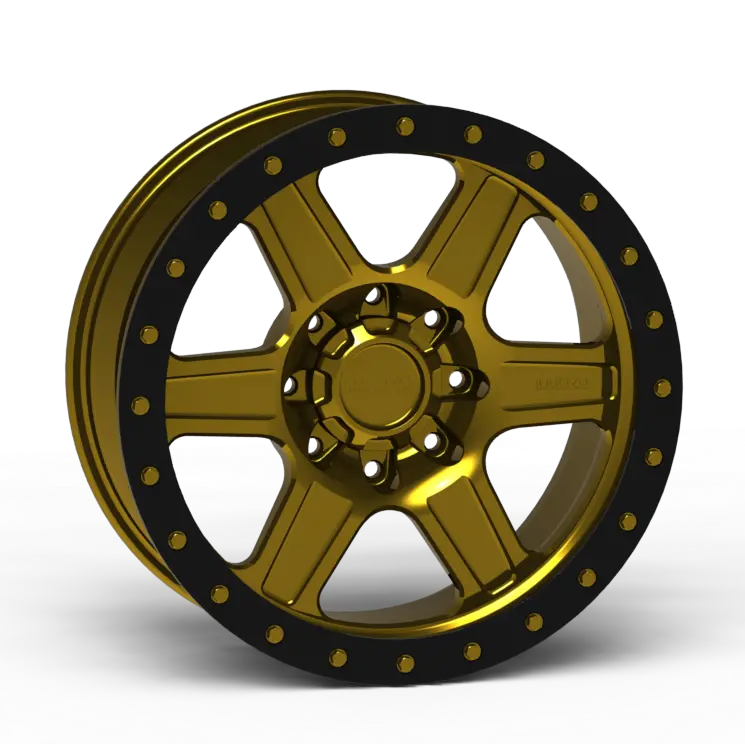 G400 Simulated Beadlock Wheel 20X10.0" 8 Lug - Techlite Ring 4