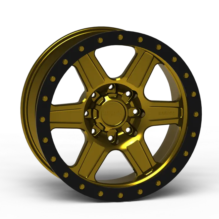 G400 Simulated Beadlock Wheel 20X9.0" 8 Lug - Techlite Ring 4