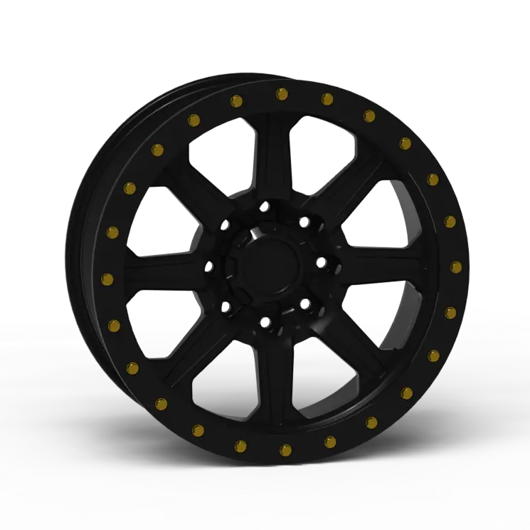 G500 Simulated Beadlock Wheel 20X9.0" 8 Lug - Techlite Ring 4