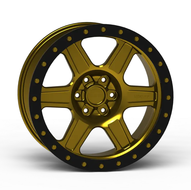 G400 Simulated Beadlock Wheel 20X9.0" 5 & 6 Lug - Techlite Ring 4