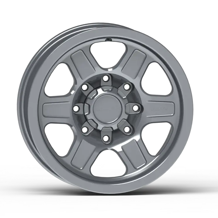 G400 Smooth Lip Wheel 17X8.5" 8 Lug 1