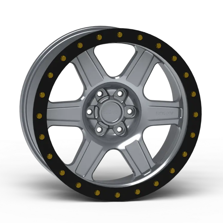G400 Simulated Beadlock Wheel 20X9.0" 5 & 6 Lug - Techlite Ring 1