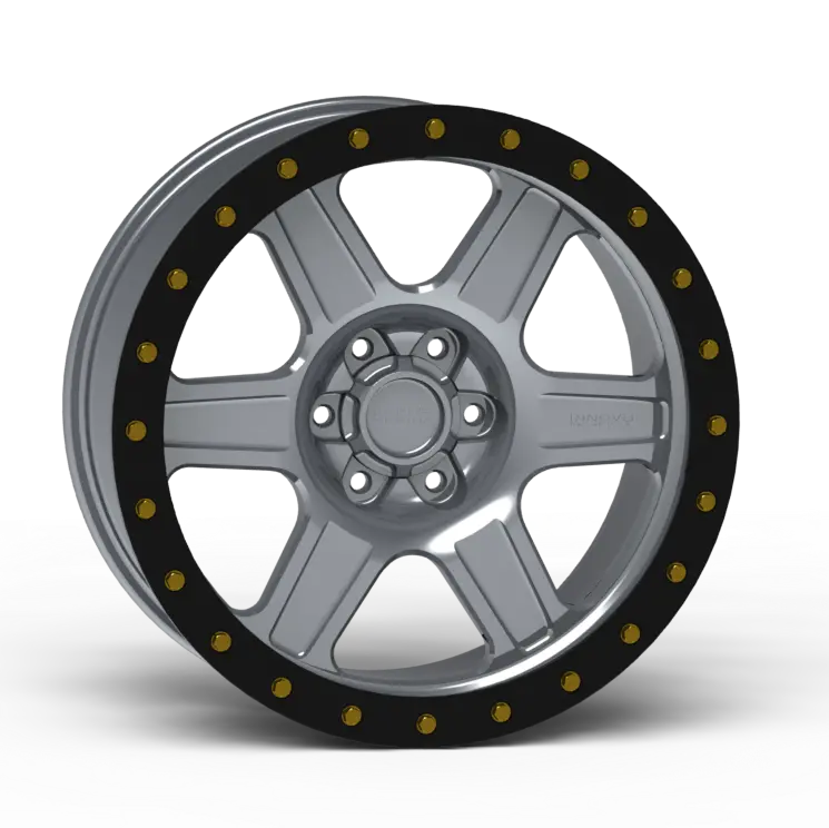 G400 Simulated Beadlock Wheel 18X9.0" 5 & 6 Lug - Techlite Ring 1